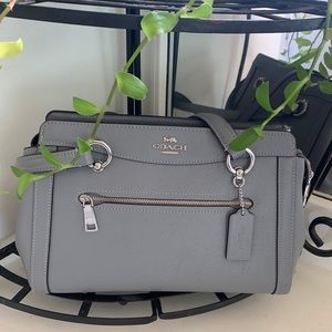 Coach Kailey Carryall Silver/Granite